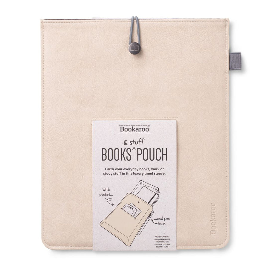 Bookaroo Storage Pouch Cream - Bookaroo - Under the Rowan Trees
