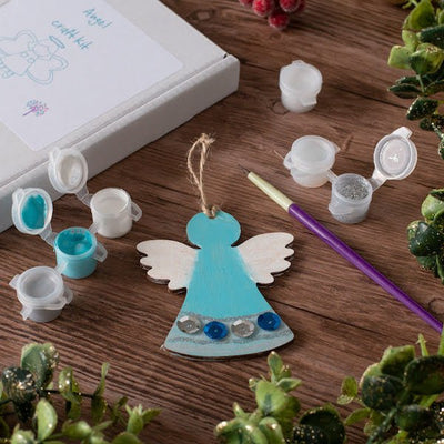 Angel Craft Kit - Christmas Tree Decoration-Craft Kits-Under the Rowan Trees-