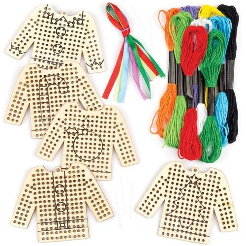 Christmas Jumper Craft Kit-Craft Kits-Under the Rowan Trees-