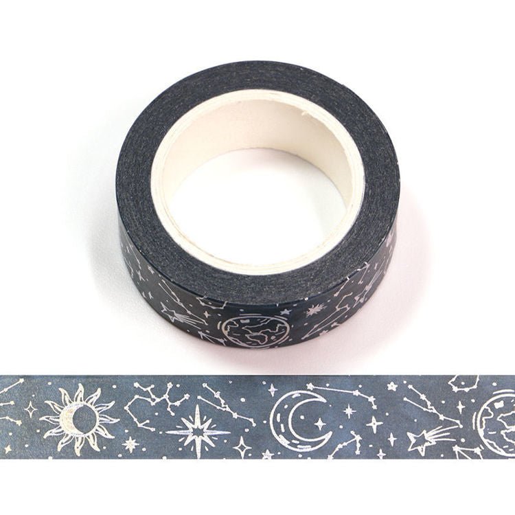 Washi tape, black