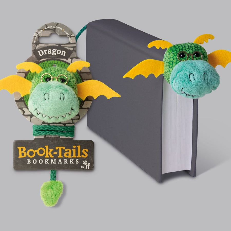 Dragon - Book-Tails - If - Bookmarks - Under the Rowan Trees
