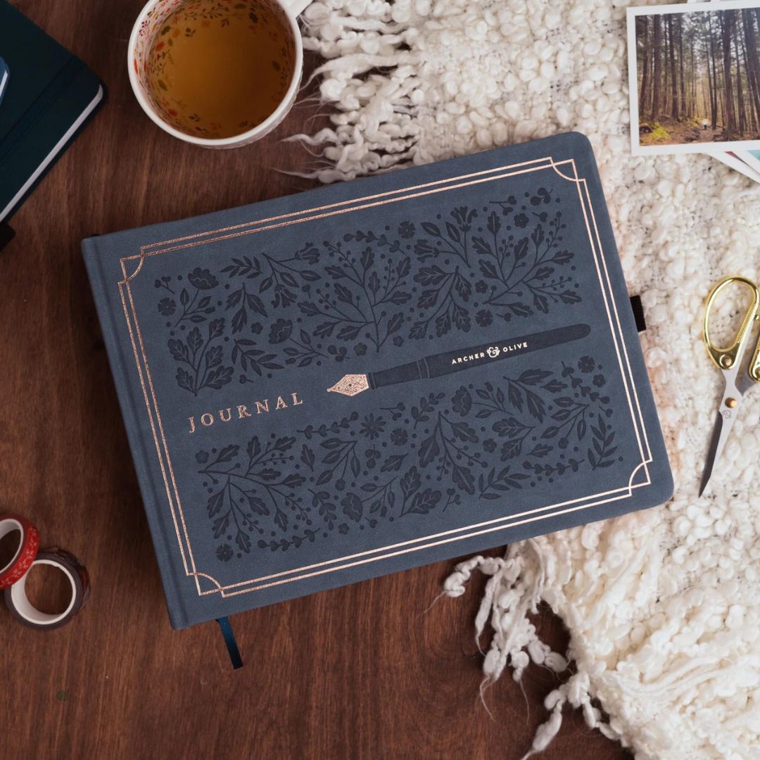 Heirloom Dot Grid Notebook: Lettersize - Archer & Olive - Under the Rowan Trees