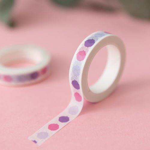 Ink Spot Washi Tape-Washi Tape-Under the Rowan Trees-Purple