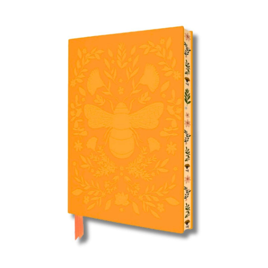 Jade Mosinski Bee Softcover Lined Notebook A5 - Flame Tree - Notebooks - Under the Rowan Trees