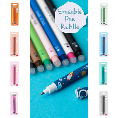 Legami Erasable Pen Refills - Pack of 3-Refills-Legami-Black