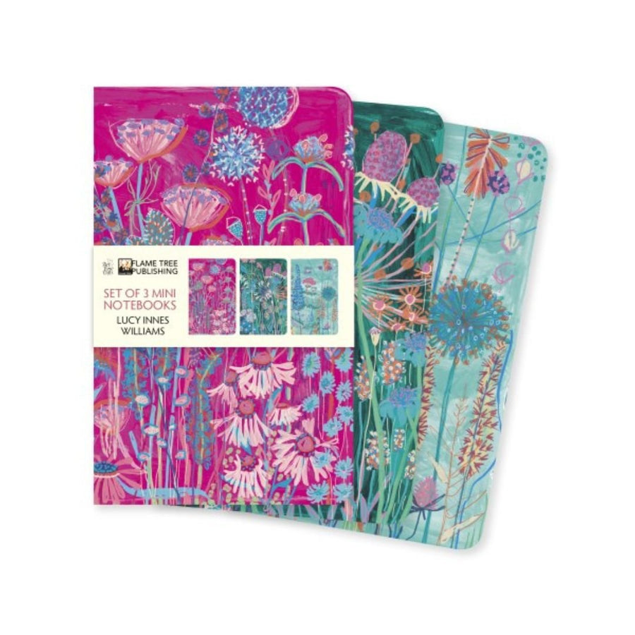 Lucy Innes Williams Mini Notebook Collection - Flame Tree - Notebooks - Under the Rowan Trees
