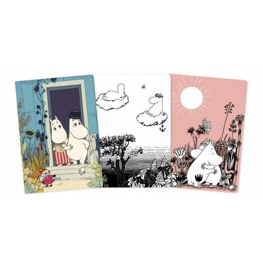 Moomin Mini Notebook Collection - Flame Tree - Notebooks - Under the Rowan Trees