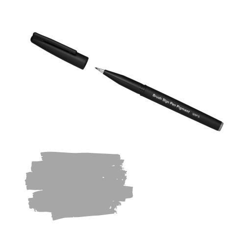 Pentel Brush Sign Pen Pigment-Pens-Pentel-Grey