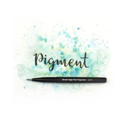 Pentel Brush Sign Pen Pigment-Pens-Pentel-Black