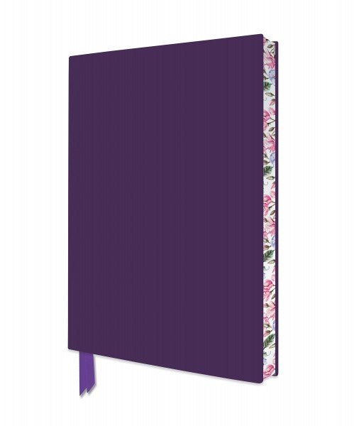 Purple A5 Lined Softcover Journal - Flame Tree - Notebooks - Under the Rowan Trees