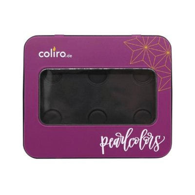 Purple Metal Storage Tin Coliro Pearlcolors-Storage-Coliro-