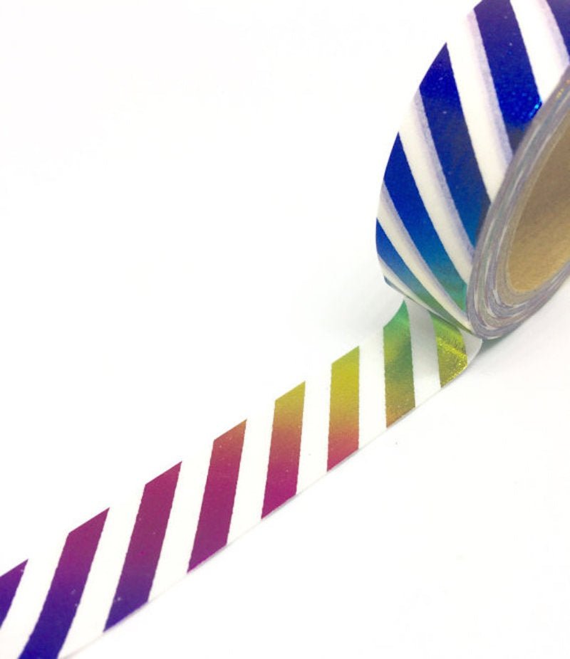 Rainbow Stripe Washi Tape