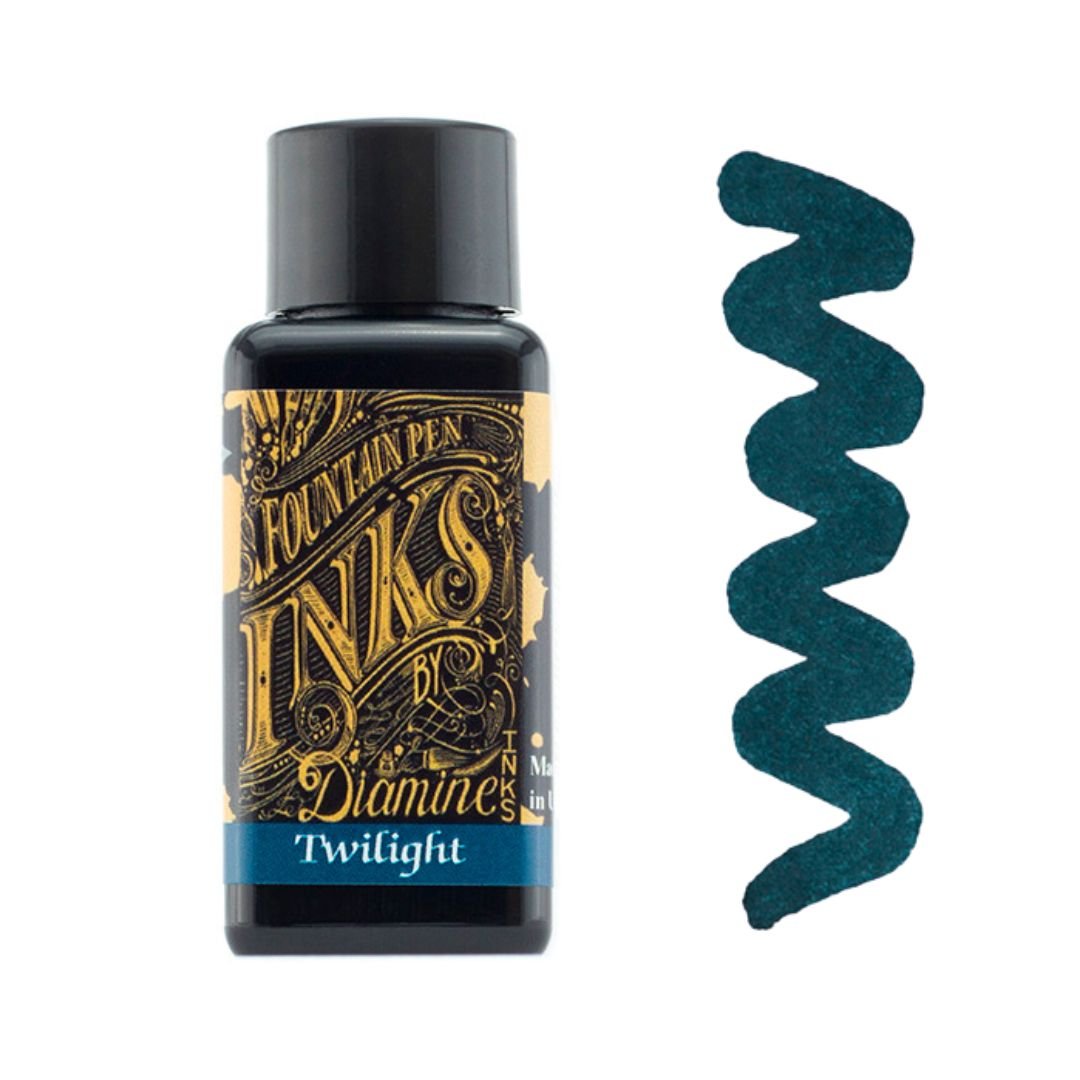 Greens Diamine Fountain Pen Inks 30ml-Fountain Pen Inks-Diamine-Apple Glory