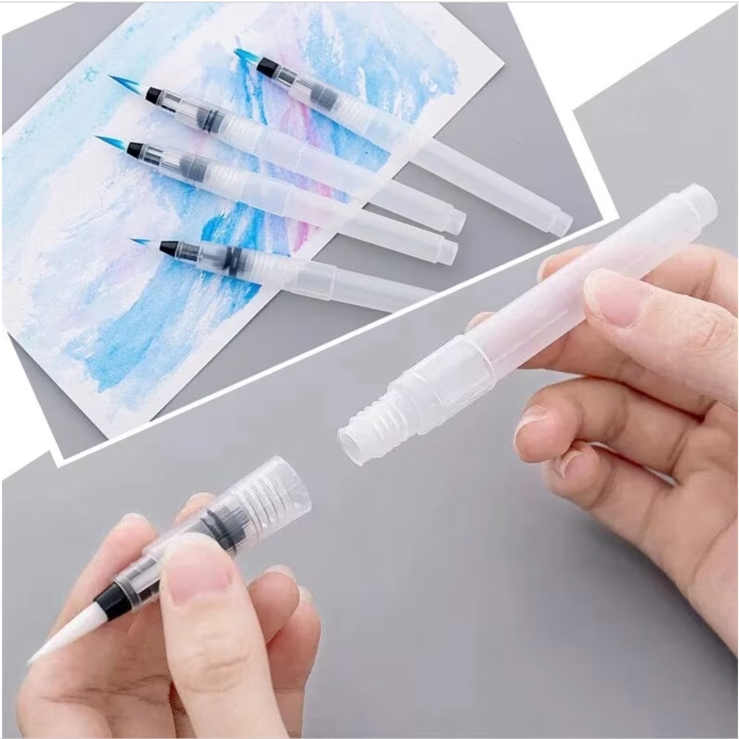 Water Brush Pen for Lettering or Watercolours-Pens-Under the Rowan Trees-