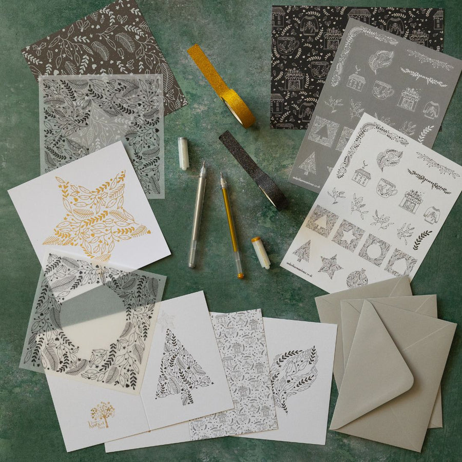 A look at our Midwinter Rowan Berry Box - A classy twist on festive stationery! - Under the Rowan Trees