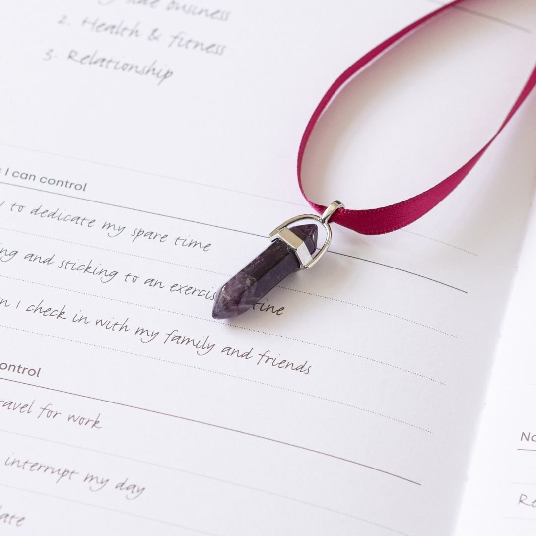 Amethyst: The All-Purpose Crystal That Can Change Your Life (and your stationery!) - Under the Rowan Trees