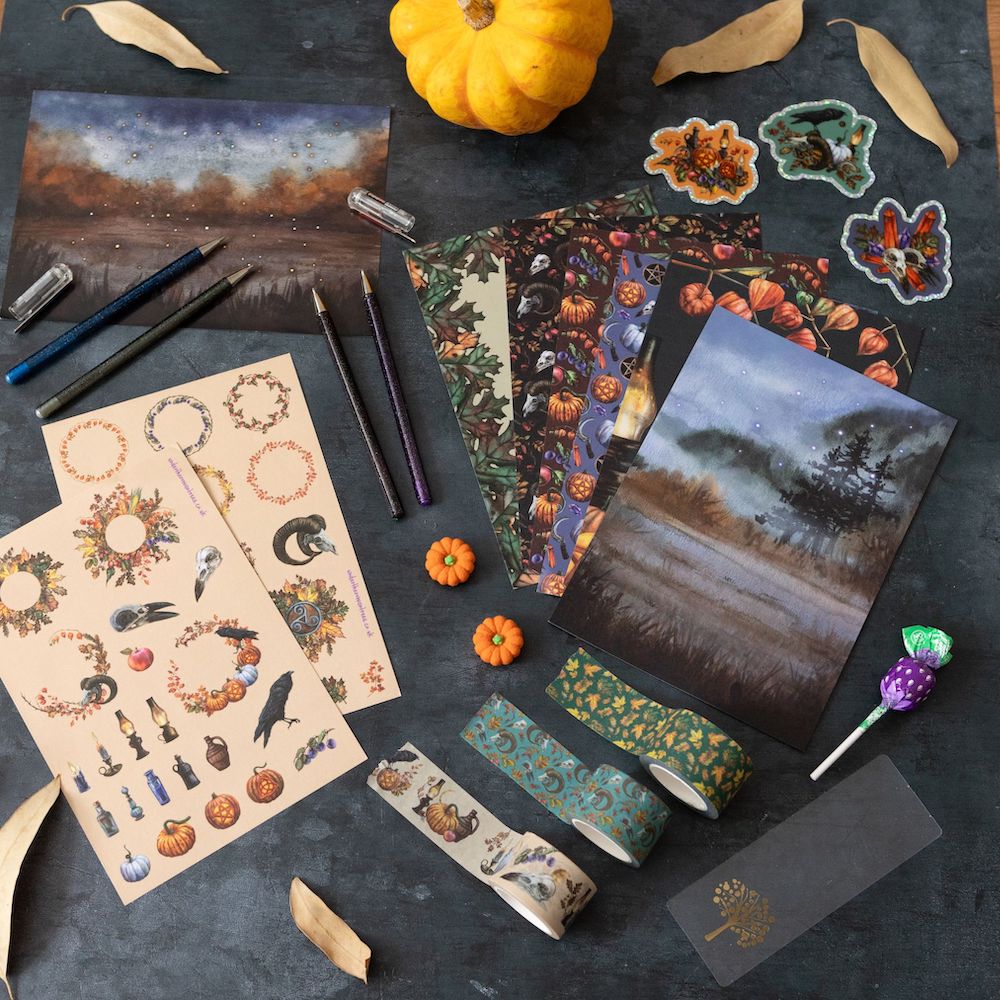 Dive into the Samhain After Dark Stationery Subscription Box with us! - Under the Rowan Trees