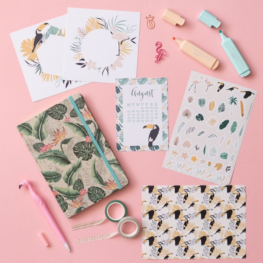 Tropical Paradise Rowan Berry Stationery Box Reveal! - Under the Rowan Trees