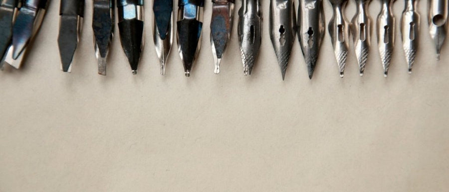 How to Choose the Right Nib - Creative Calligraphy Guest Post - Under the Rowan Trees