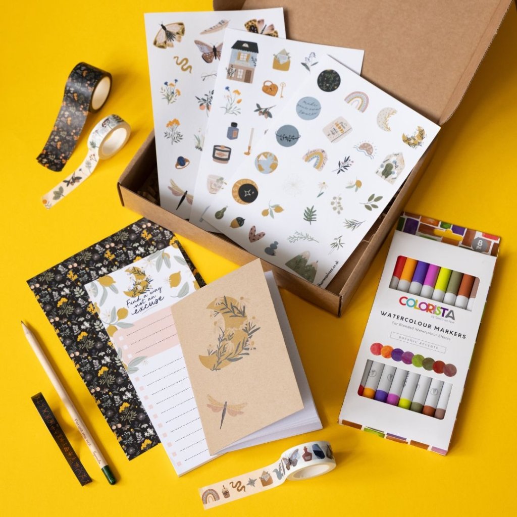 Inside our Botany After Dark Stationery Subscription Box! - Under the Rowan Trees