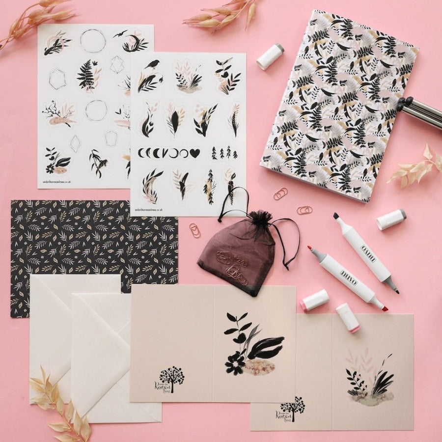 Inside Our Rose Gold Rowan Berry Box - Under the Rowan Trees