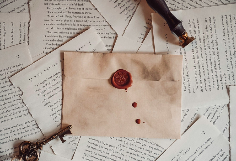 Letter writing and Personalising them with Wax Seals - Under the Rowan Trees