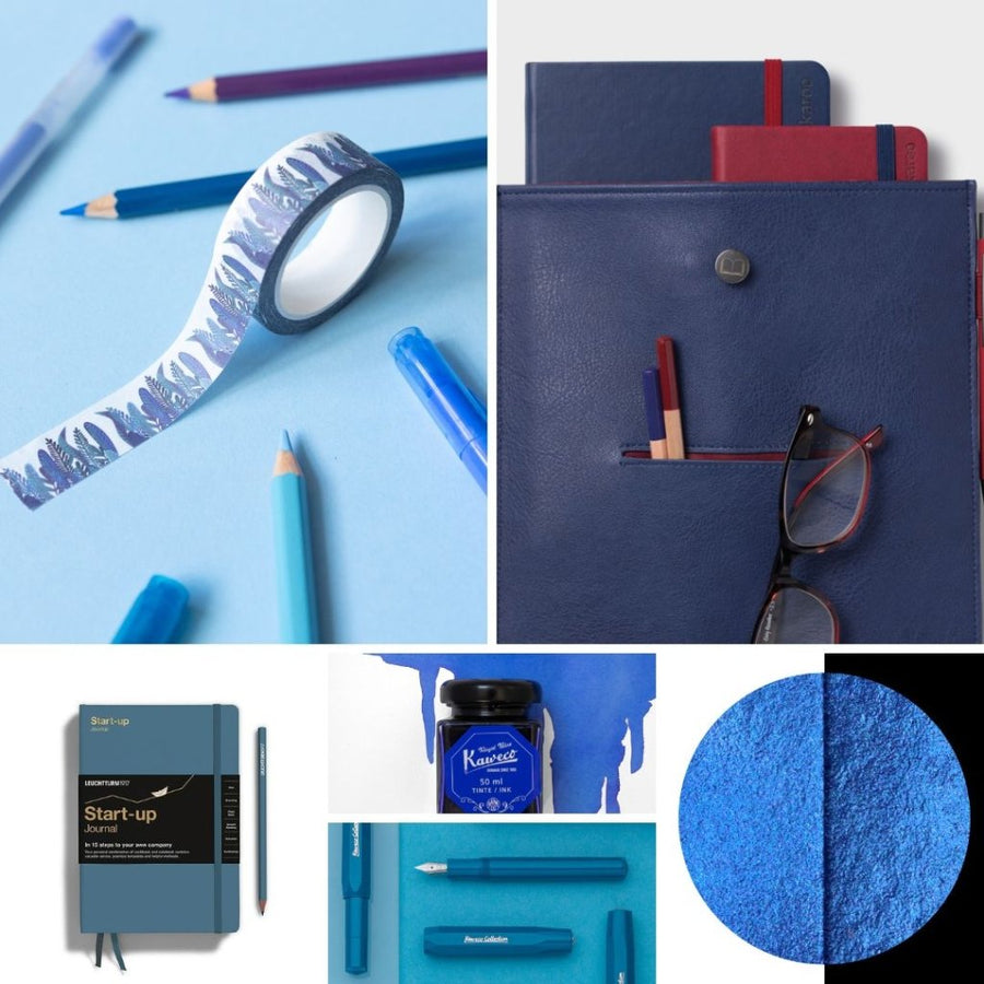 Blue Stationery - Under the Rowan Trees
