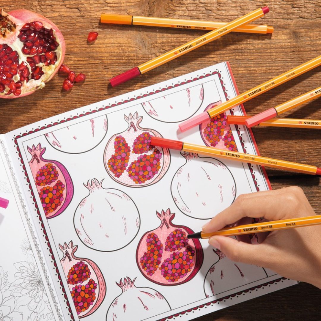 Colouring Pens-Under the Rowan Trees
