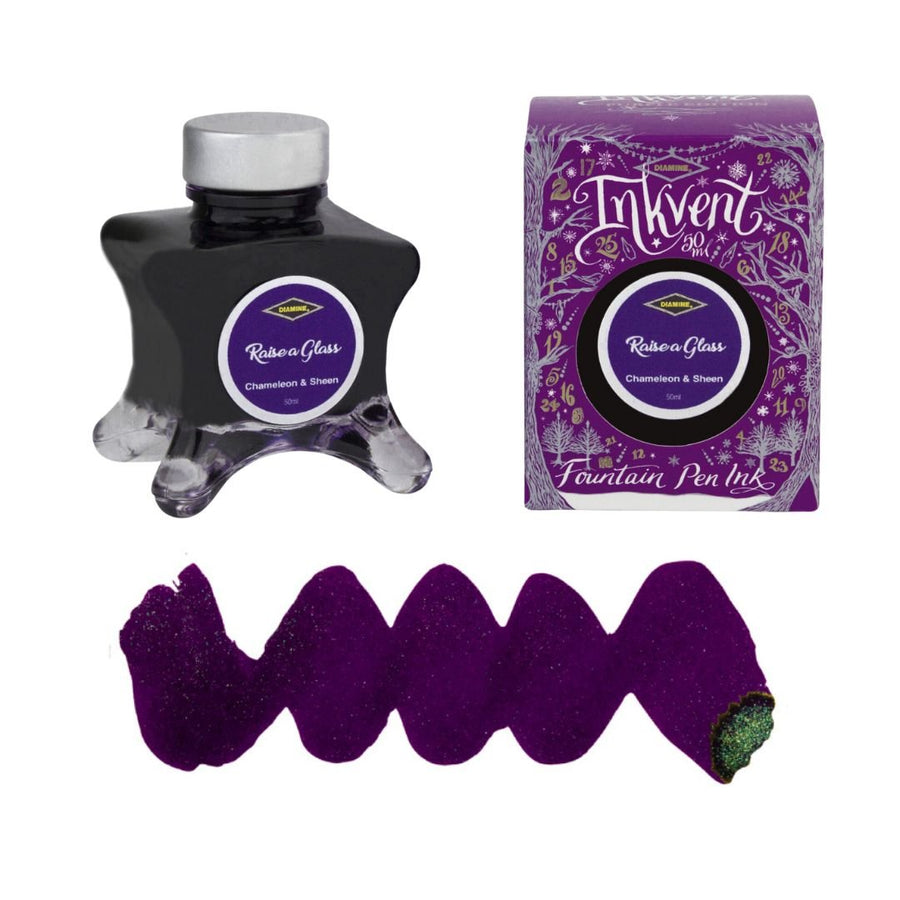 Diamine Inkvent Purple Edition 50ml Fountain Pen Inks - Under the Rowan Trees