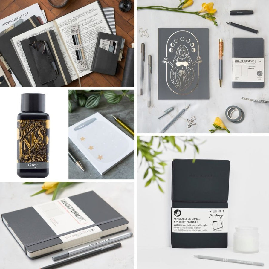 Grey Stationery - Under the Rowan Trees