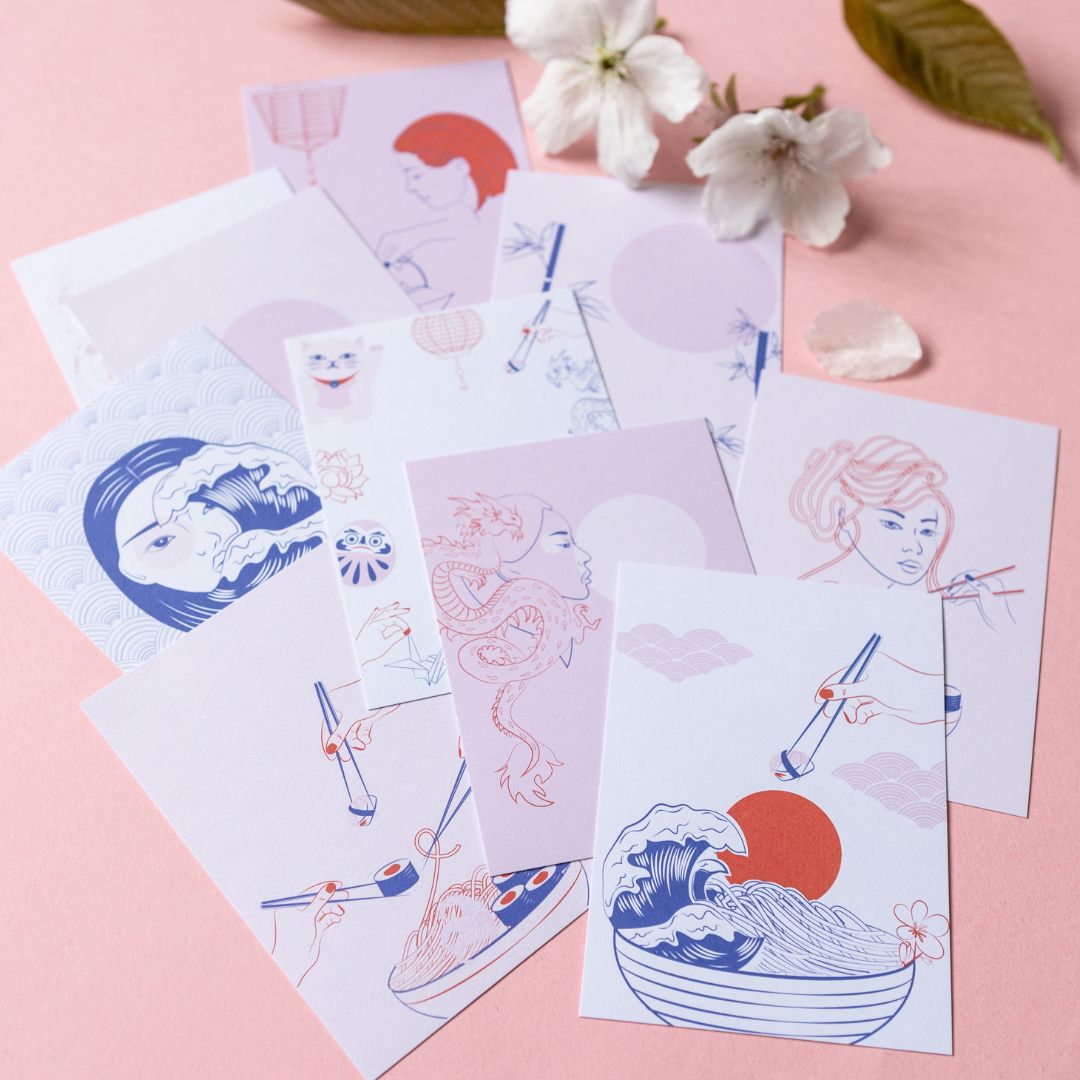 Japanese Stationery - Under the Rowan Trees