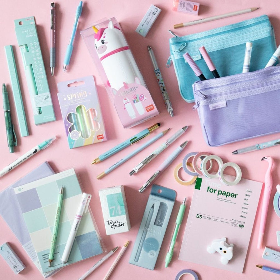 Pastel Highlighters and Pens - Under the Rowan Trees