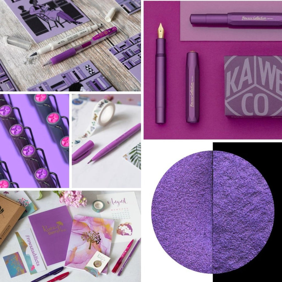 Purple Stationery - Under the Rowan Trees