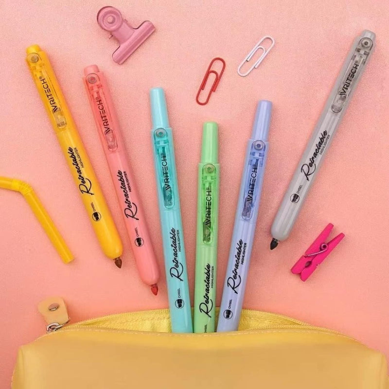 Retractable Highlighters - Writech - Under the Rowan Trees