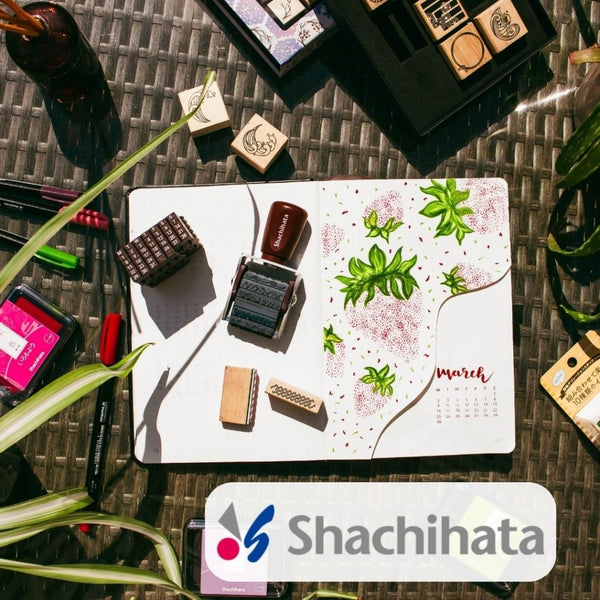 Shachihata Journaling Supplies - Under the Rowan Trees