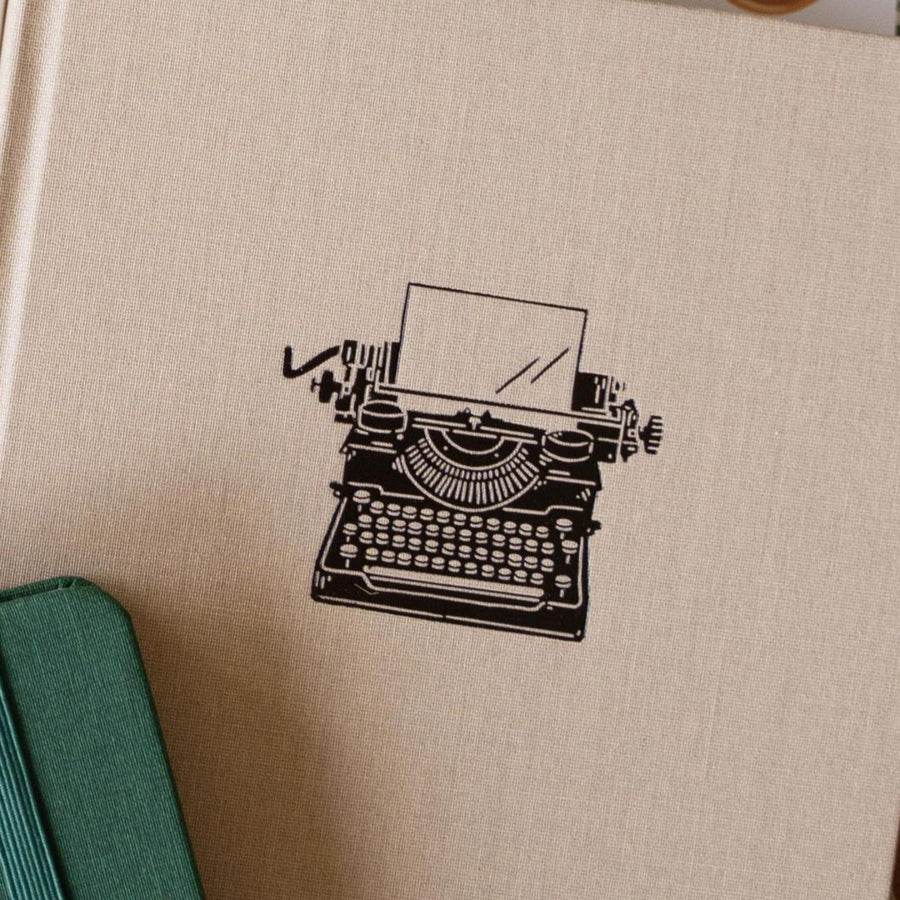 Vintage Typewriter Dotted Notebooks - Under the Rowan Trees