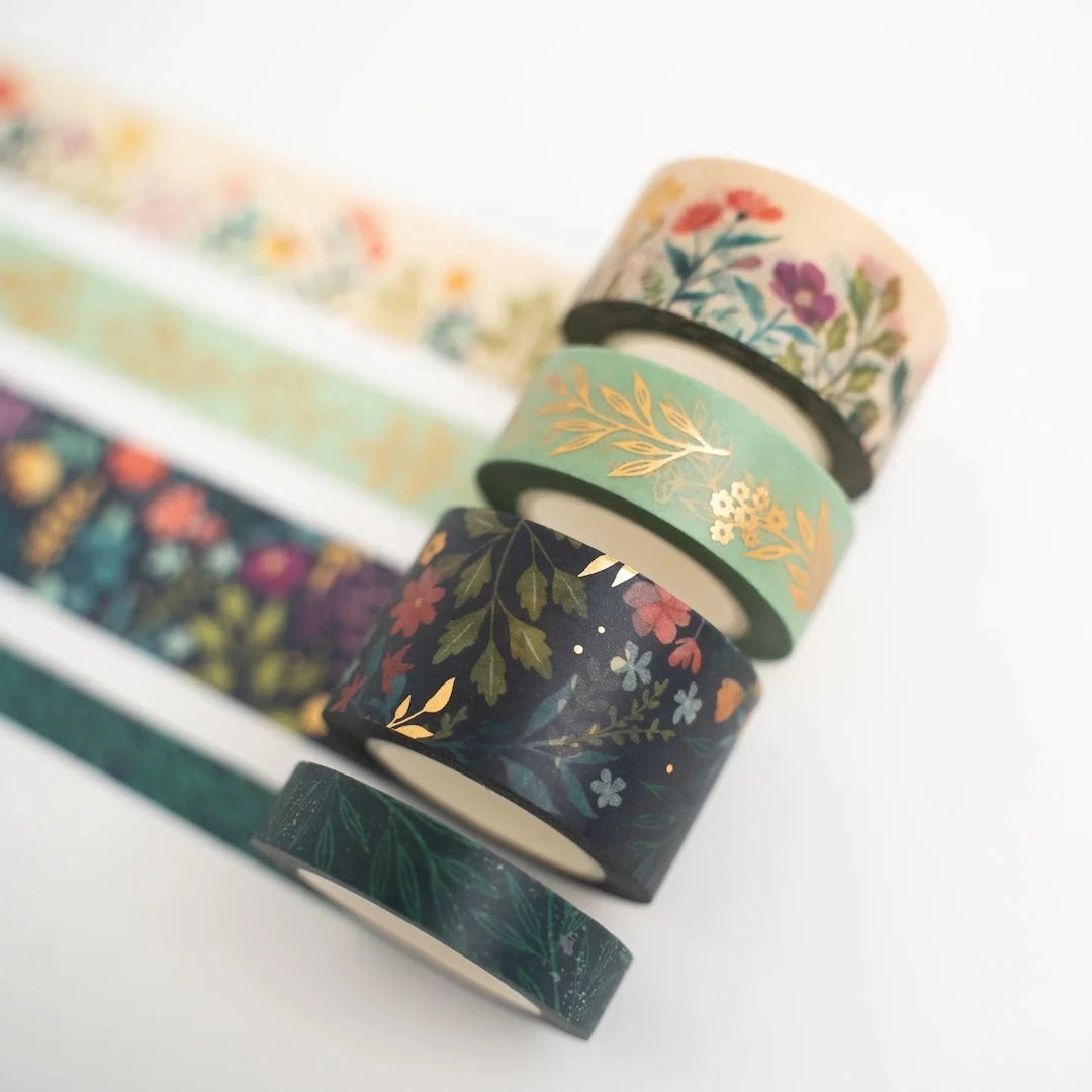 Signature Floral Washi Tape Set Archer & Olive