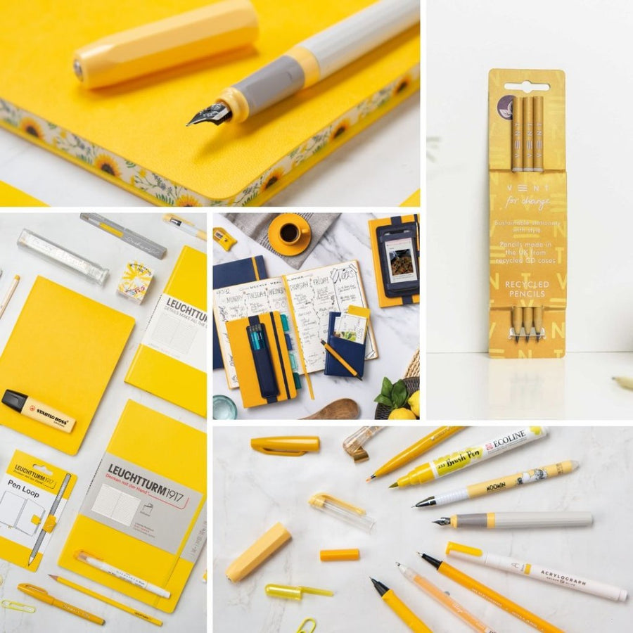 Yellow Stationery - Under the Rowan Trees
