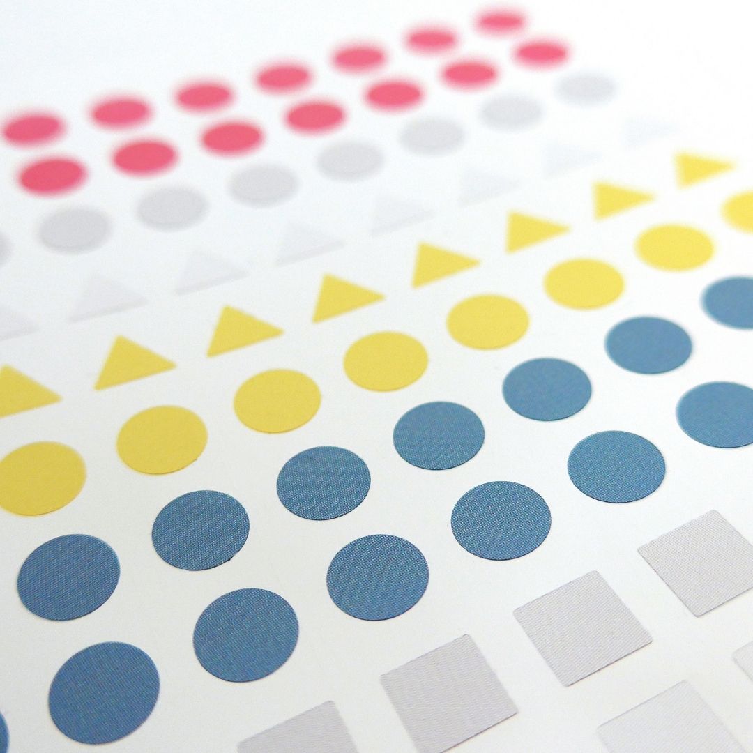 01 Mini Shapes Suatelier Stickers - Plain - Suatelier