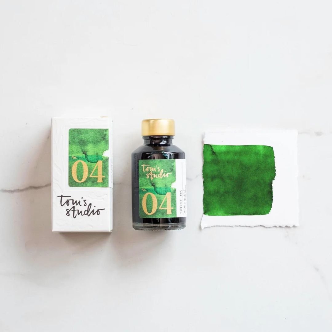 04 New Forest Green Fountain Pen Ink - Tom's Studio - Tom's Studio - Under the Rowan Trees