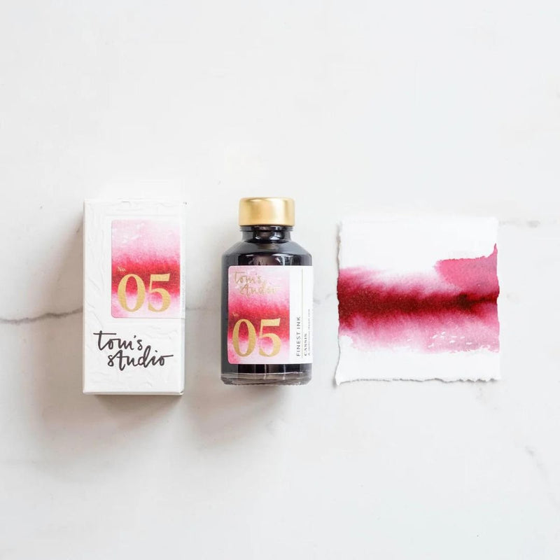 Fountain Pen Ink 50ml - Tom's Studio-Fountain Pen Inks-Tom's Studio-Deep Black