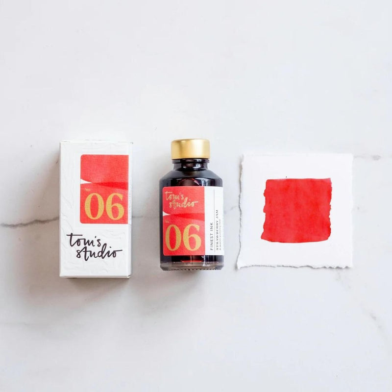 Fountain Pen Ink 50ml - Tom's Studio-Fountain Pen Inks-Tom's Studio-Deep Black