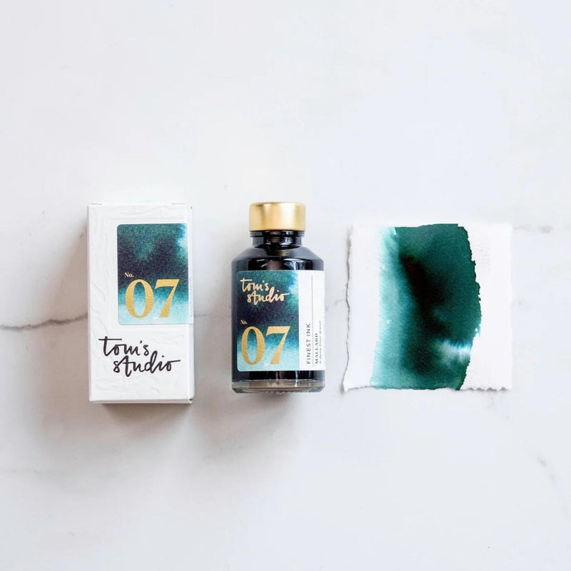 Fountain Pen Ink 50ml - Tom's Studio-Fountain Pen Inks-Tom's Studio-Deep Black