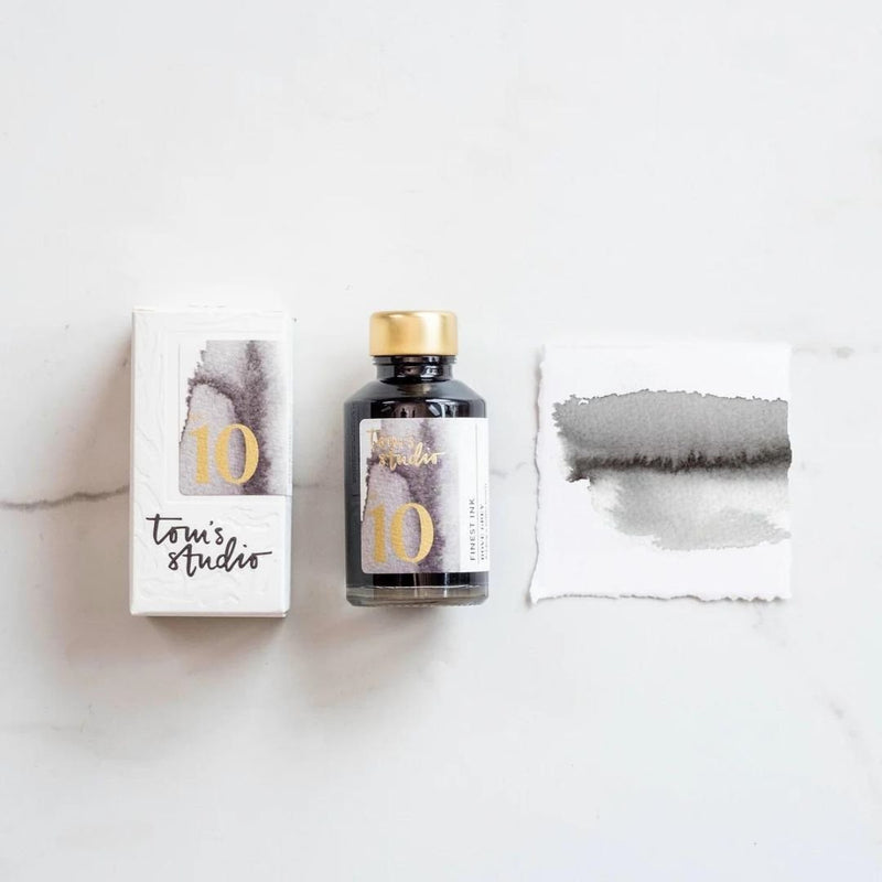 Fountain Pen Ink 50ml - Tom's Studio-Fountain Pen Inks-Tom's Studio-Deep Black