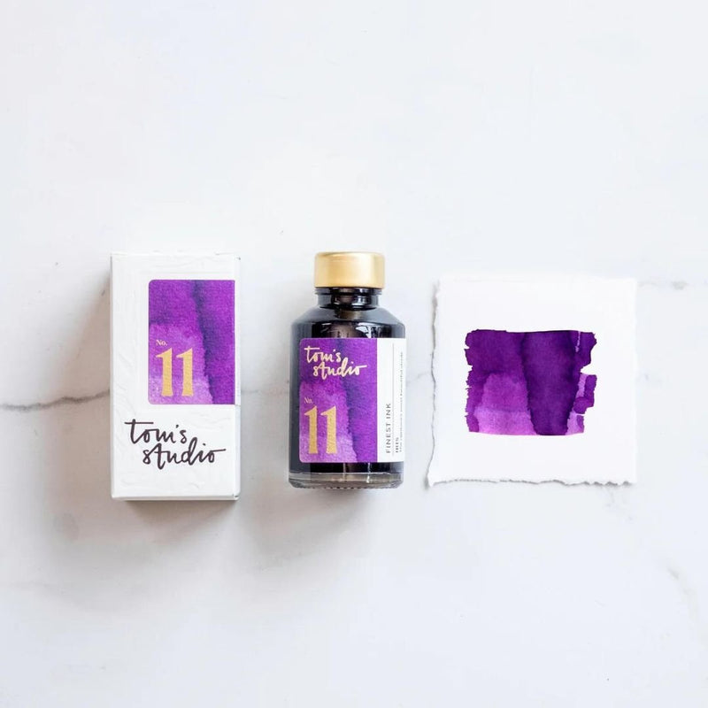 Fountain Pen Ink 50ml - Tom's Studio-Fountain Pen Inks-Tom's Studio-Deep Black