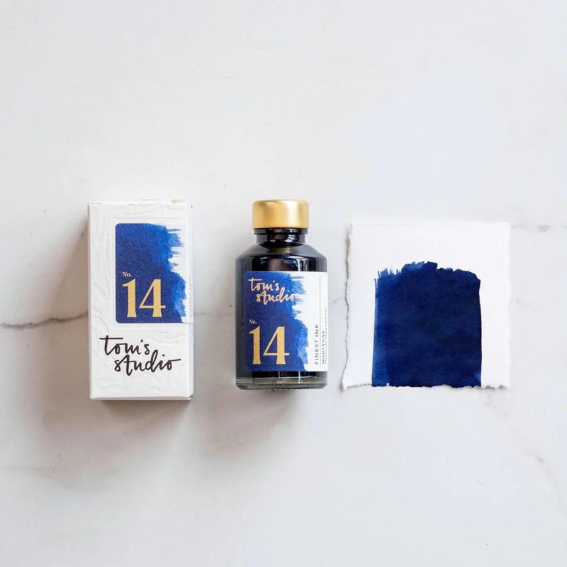 Fountain Pen Ink 50ml - Tom's Studio-Fountain Pen Inks-Tom's Studio-Deep Black