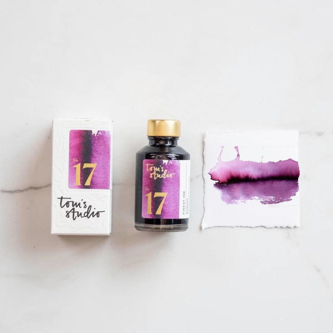 17 Damson Fountain Pen Ink - Tom's Studio - Tom's Studio - Under the Rowan Trees