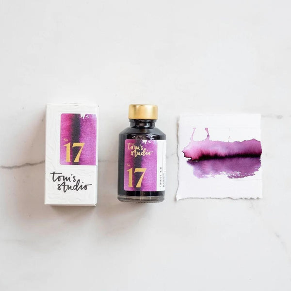 Fountain Pen Ink 50ml - Tom's Studio-Fountain Pen Inks-Tom's Studio-Deep Black
