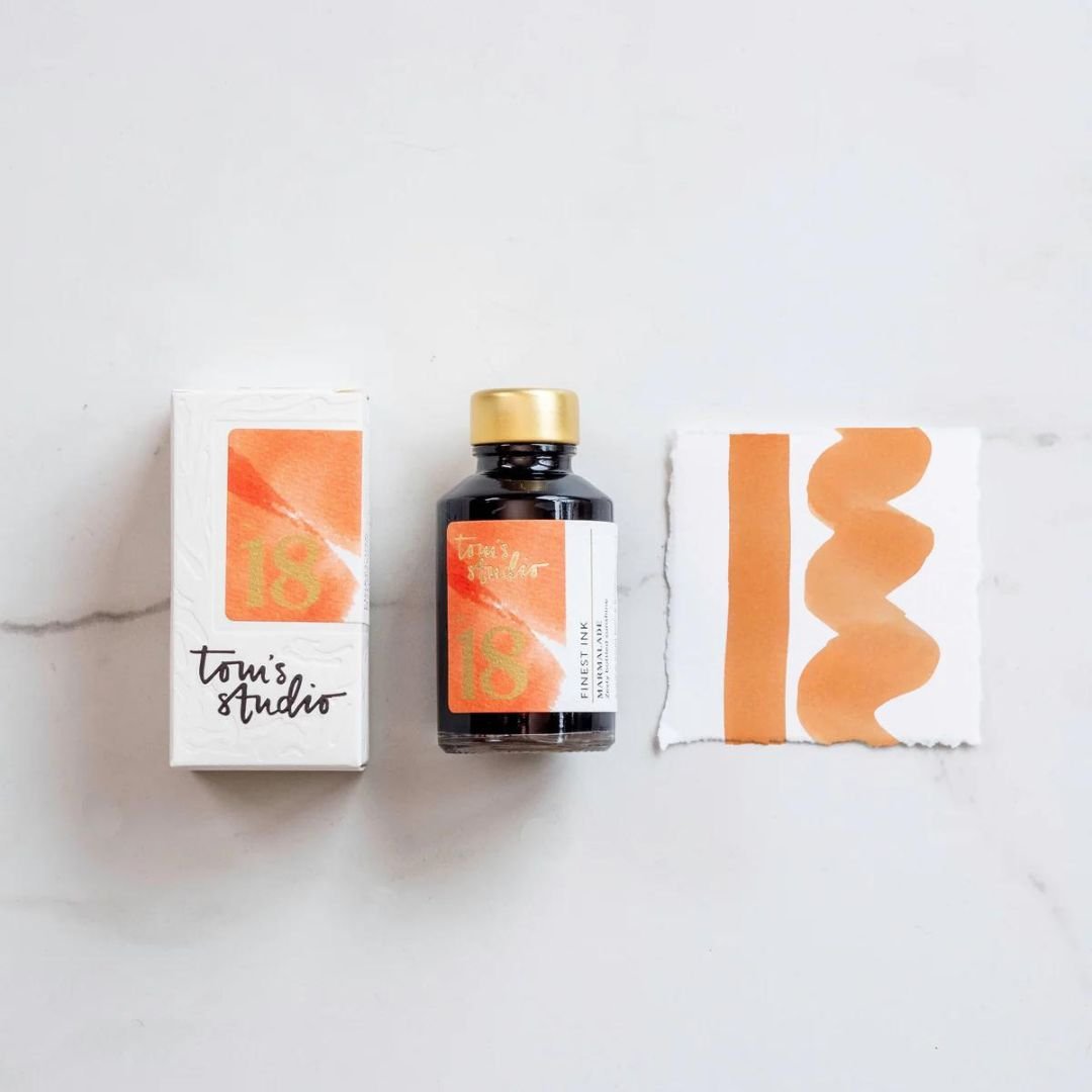 18 Marmalade Fountain Pen Ink - Tom's Studio - Tom's Studio - Under the Rowan Trees