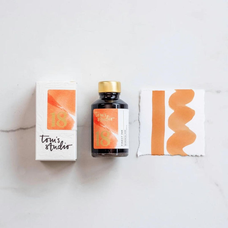 Fountain Pen Ink 50ml - Tom's Studio-Fountain Pen Inks-Tom's Studio-Deep Black